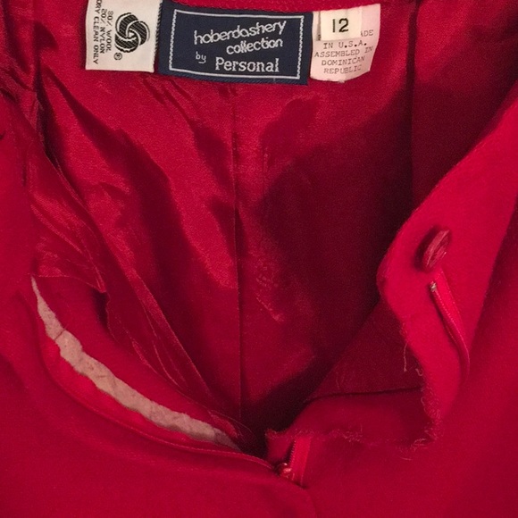 Vintage Haberdashery red wool pants - Picture 4 of 6