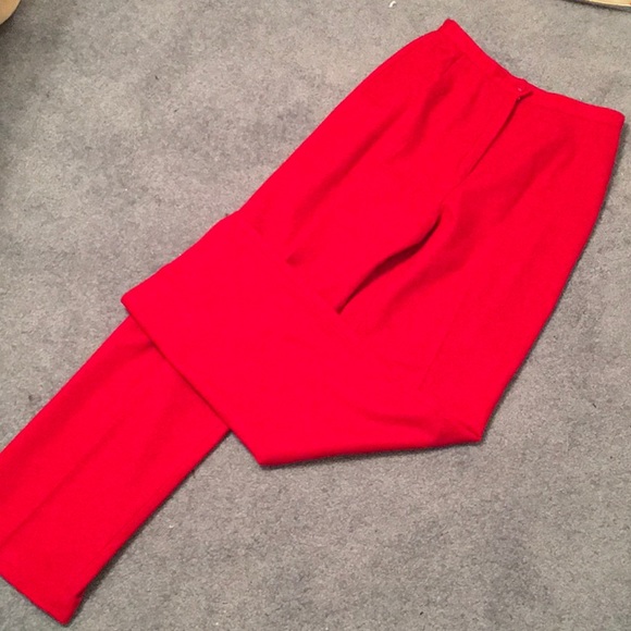 Vintage Haberdashery red wool pants - Picture 2 of 6