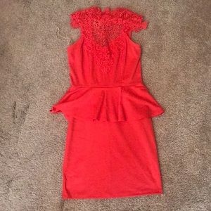 Coral Dress