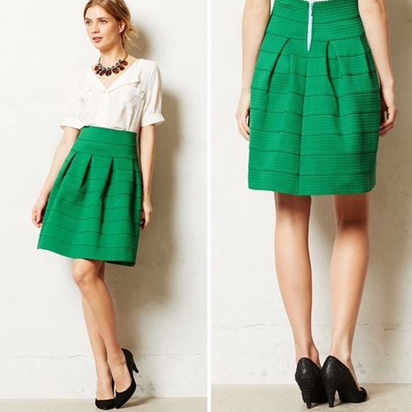 Anthropologie Dresses & Skirts - Anthro Girls Of Savoy Ponte Bell Skirt