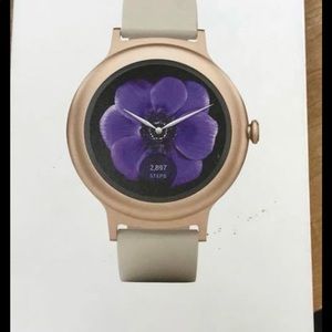 LG - Watch Style Smartwatch 42.3mm Stainless Steel