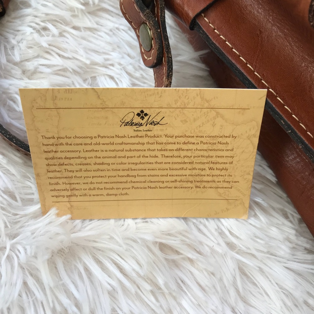 π«SOLDπ«Patricia Nash Lavello sling bucket tooled - Picture 3 of 8