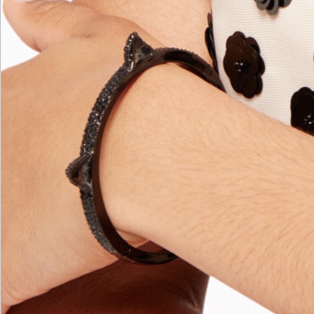 KATE SPADE BLACK CAT BRACELET