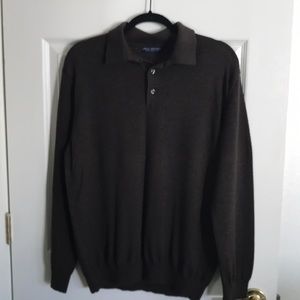 Wool 3 button sweater