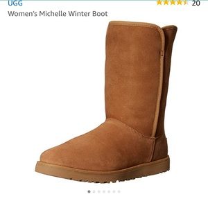 Brand new in box- Ugg Michelle in chestnut: size 8