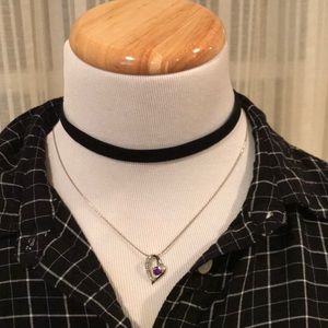 VELVET CHOKER