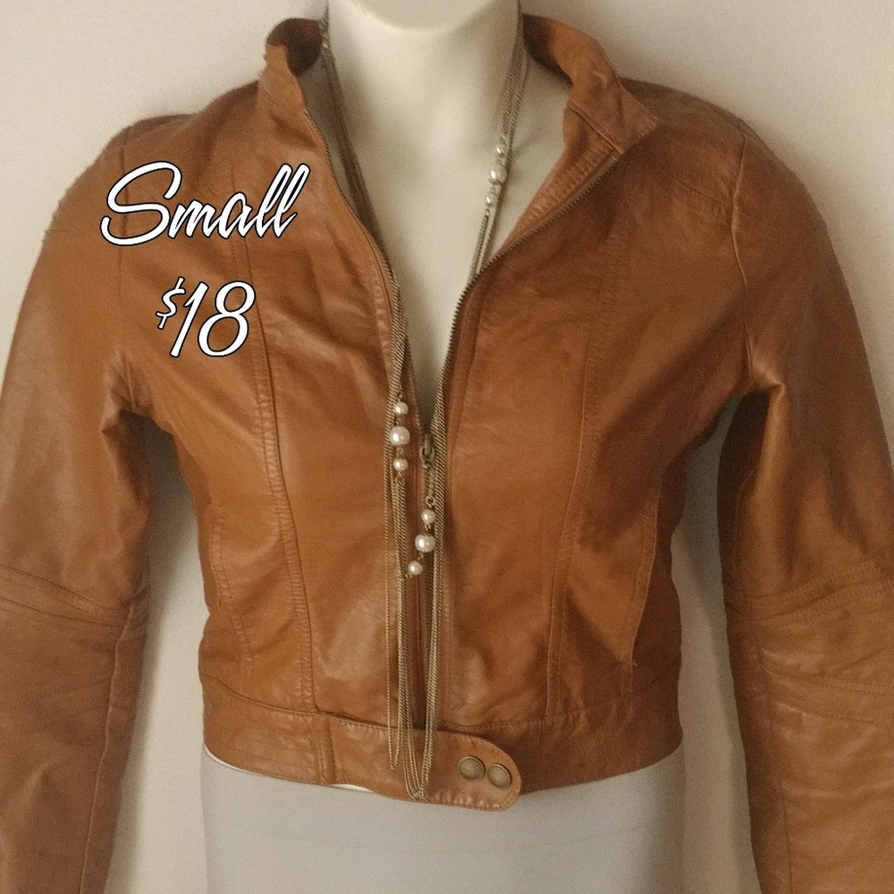 JouJou faux leather jacket