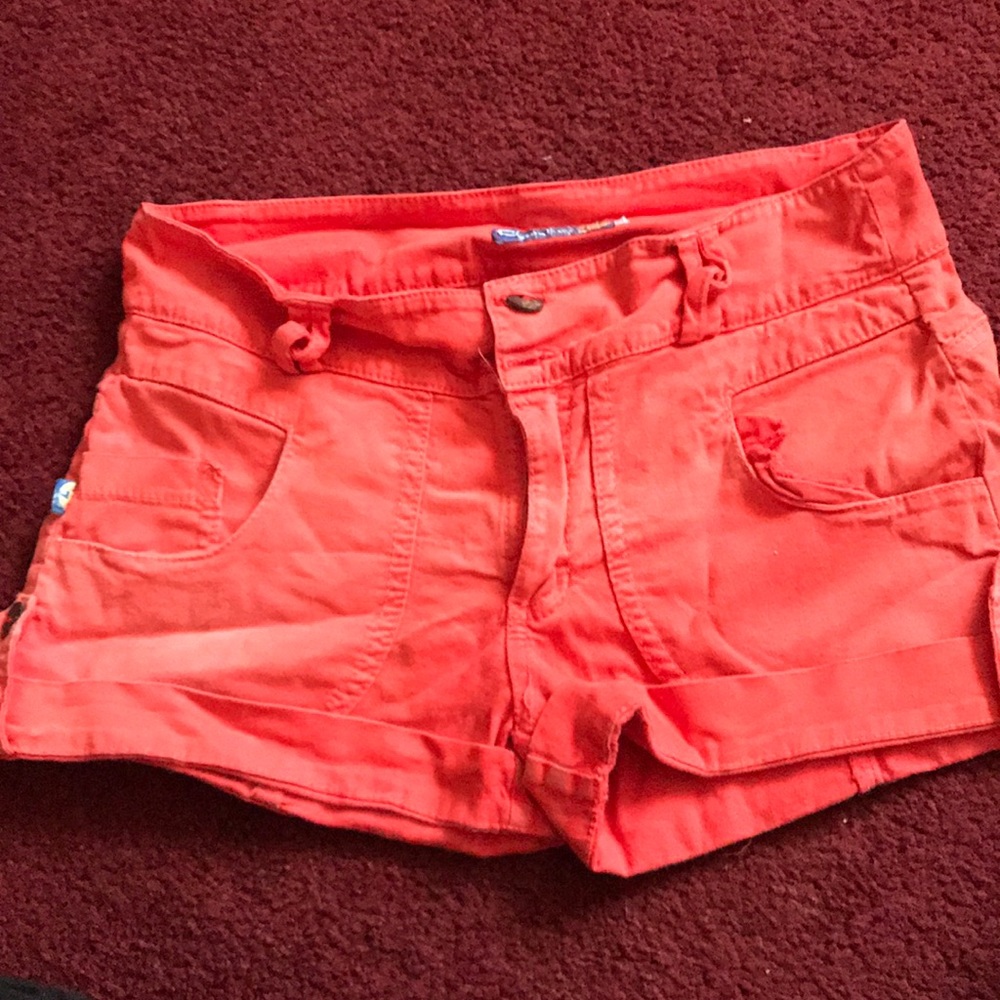 Orange shorts