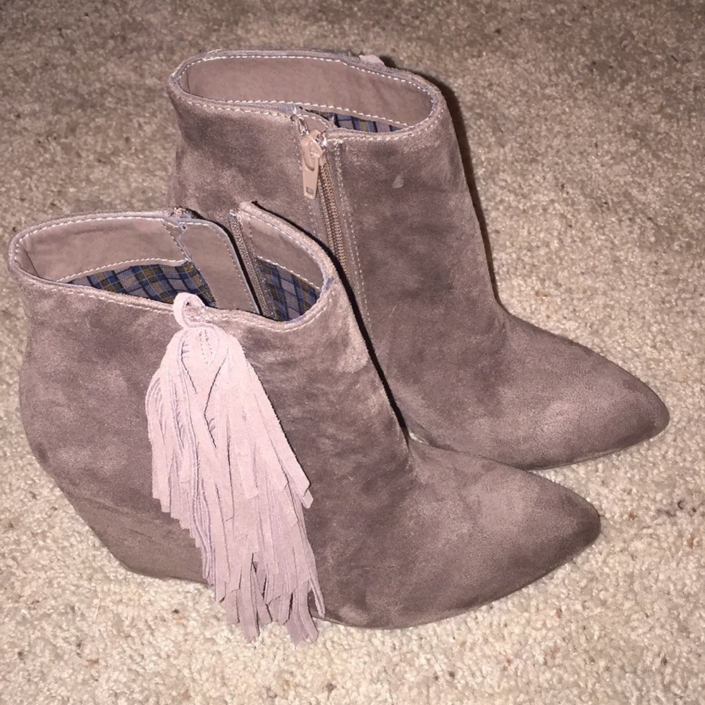Madden Girl Zip Up Booties
