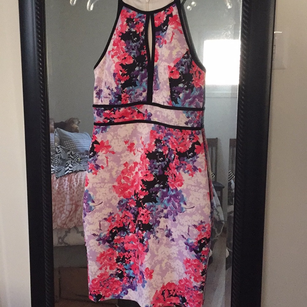 INC keyhole dress