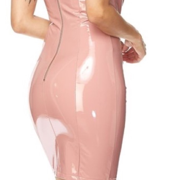 ✨Last One✨ Jazz Mini Latex Dress - Picture 3 of 3