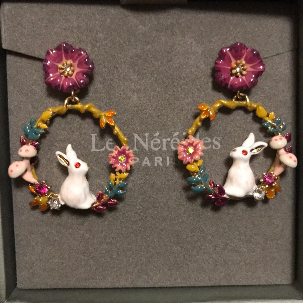 Les Néréides earrings - Picture 2 of 4