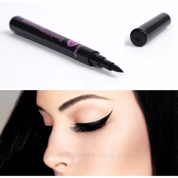 Black Waterproof Eyeliner Hot Liquid Eye Liner - Picture 4 of 4