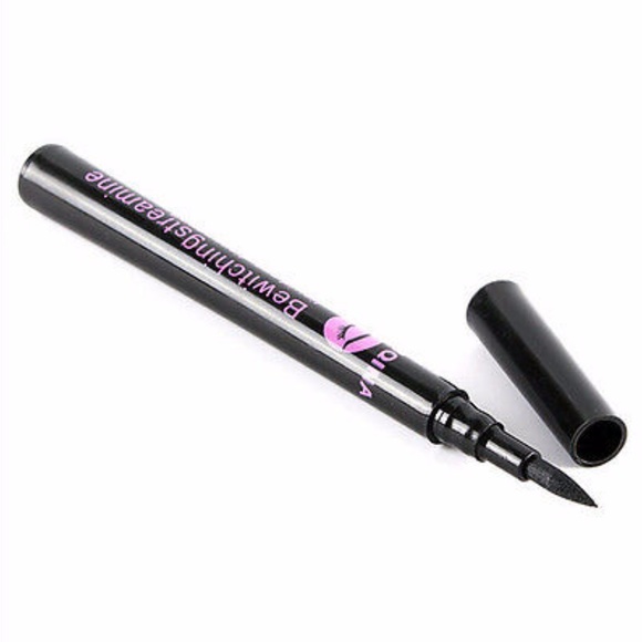 Black Waterproof Eyeliner Hot Liquid Eye Liner - Picture 3 of 4