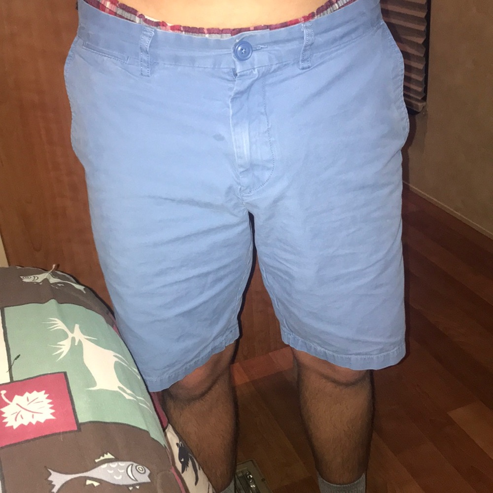 Light blue shorts