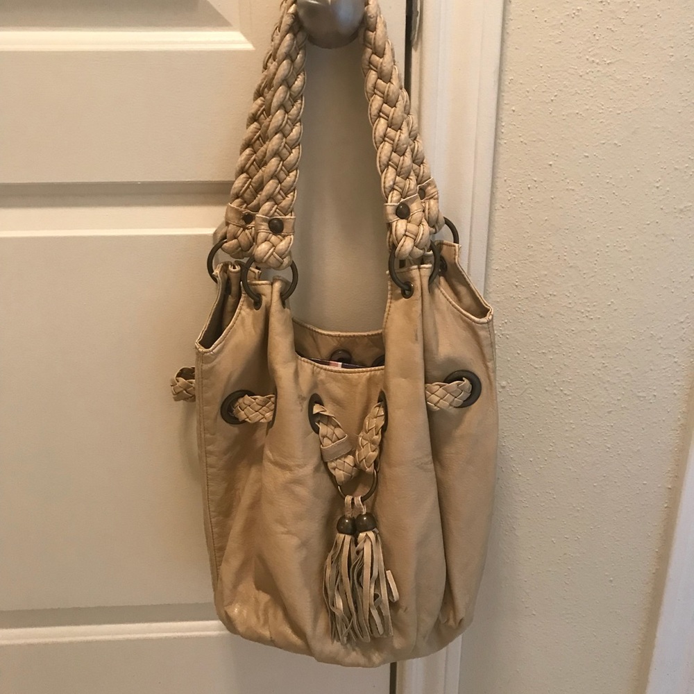 Tan purse