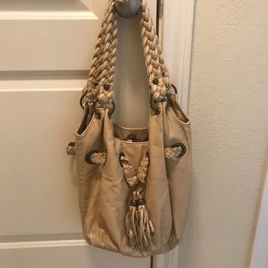 Tan purse