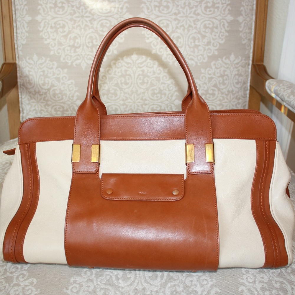 Chloé: Large Alice Leather Tote