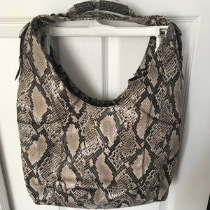 Jessica Simpson snake skin bag