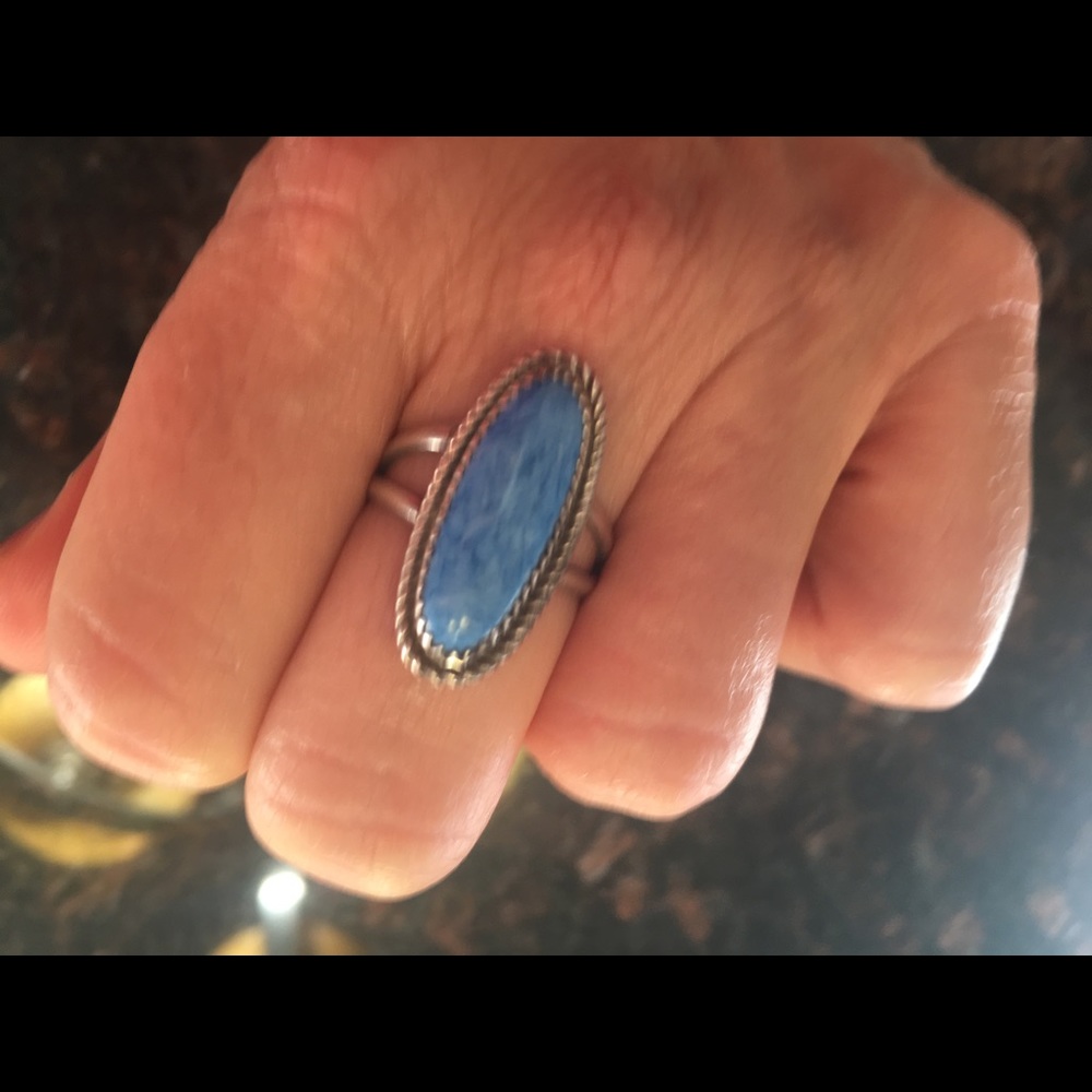 Vintage Navajo “lapis” ring