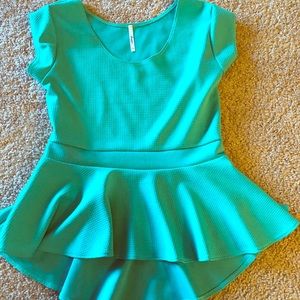 Peplum top