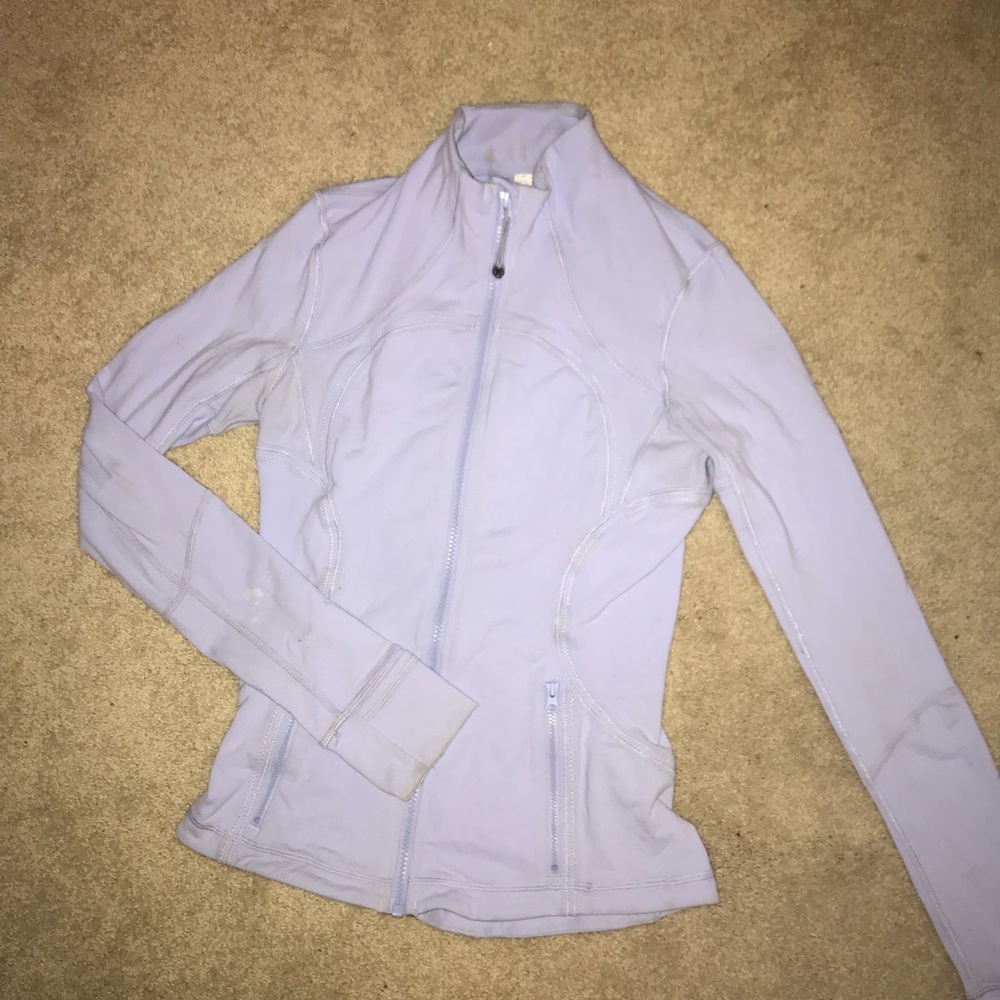 Lululemon runners jacket light purple size 4
