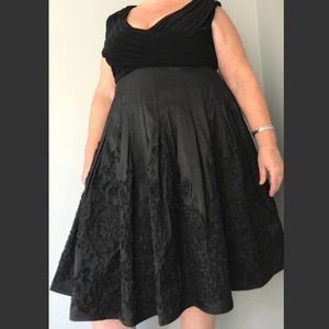 Black Adrianna Papell Dress