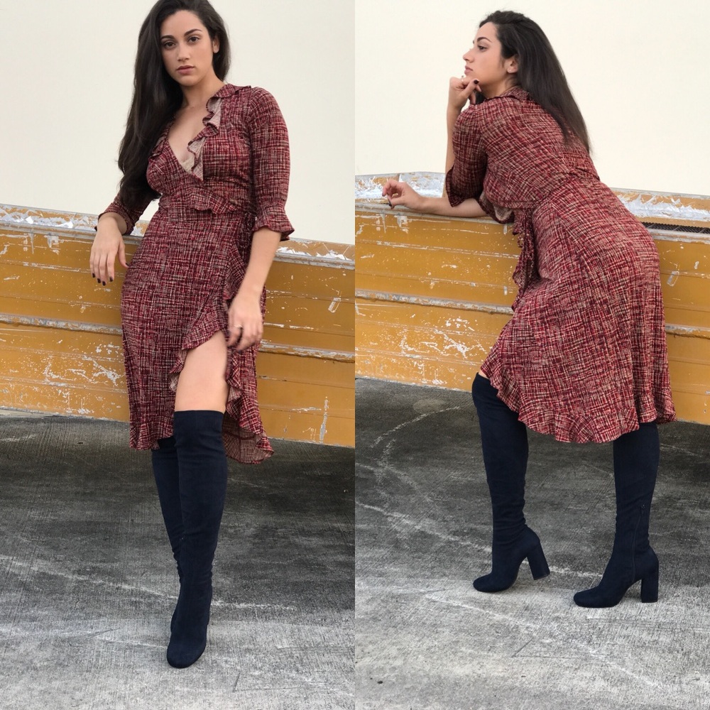 BCBGMAXAZRIA Wrap Dress