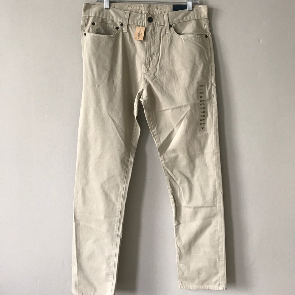 NEW!🦅American Eagle Outfitters Khaki 32x32 Pants