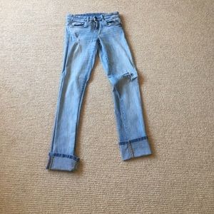 Blank NYC tomboy distressed jeans