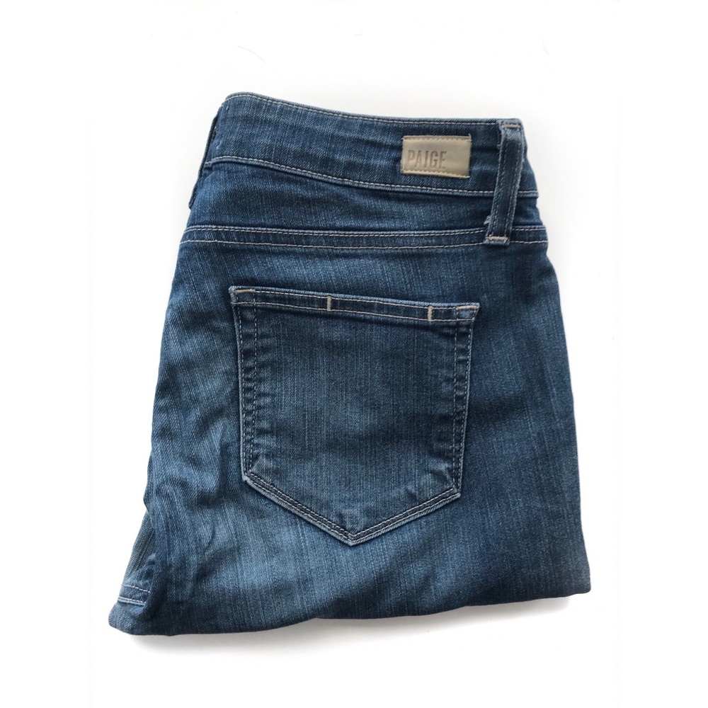 Paige Skyline Ankle Peg Demin