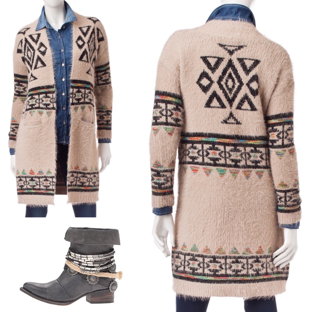 TRIBAL | Knit Cardigan - Picture 2 of 4