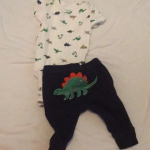 Dinosaur newborn set