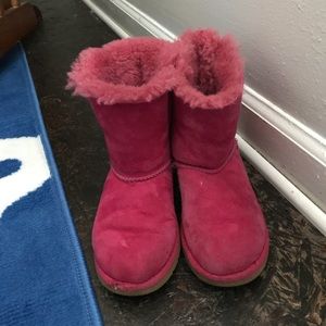 Pink Bailey Bow Uggs