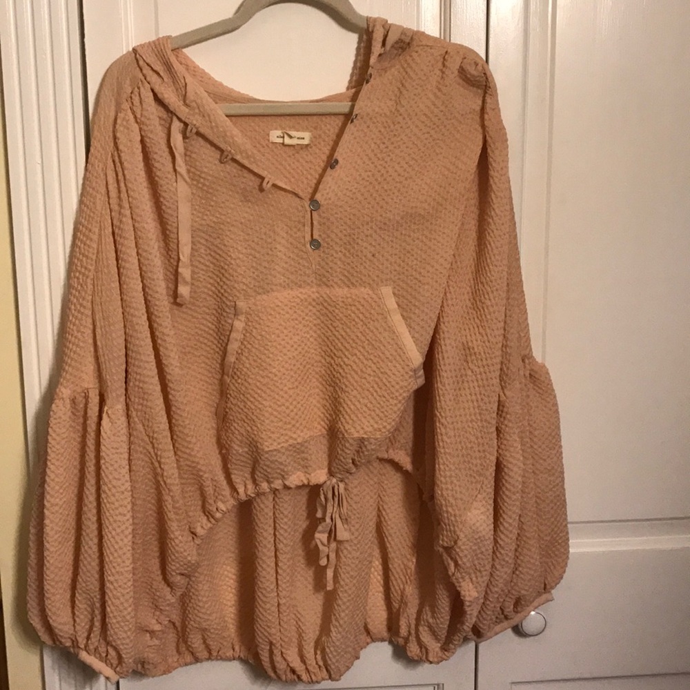 Never worn urban outfitters sheer sweatshirt