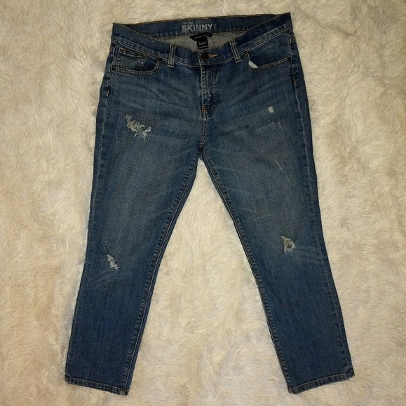 New York & Company Distressed Jeans - Picture 2 of 8