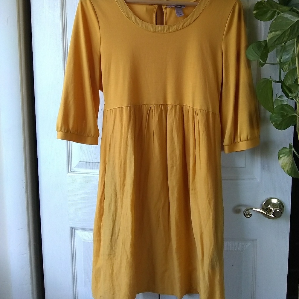 H&M Mustard Dress