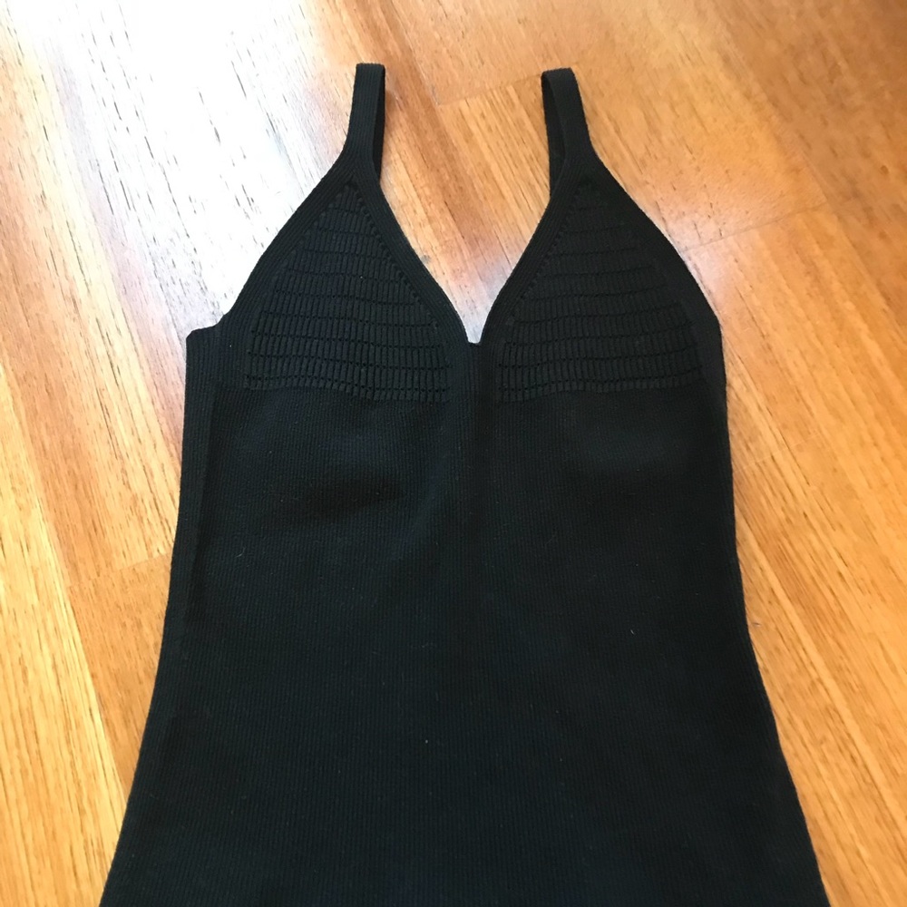 Calvin Klein collection black knit tank size small