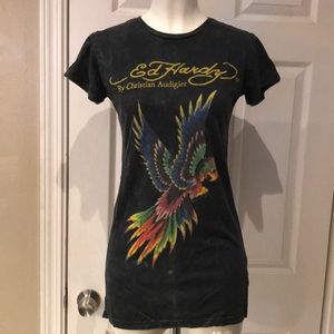 Ed hardy printed shirt