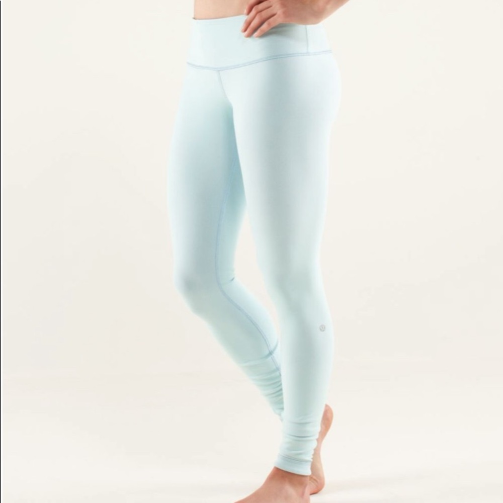 Reversible blue and purple lululemon pant