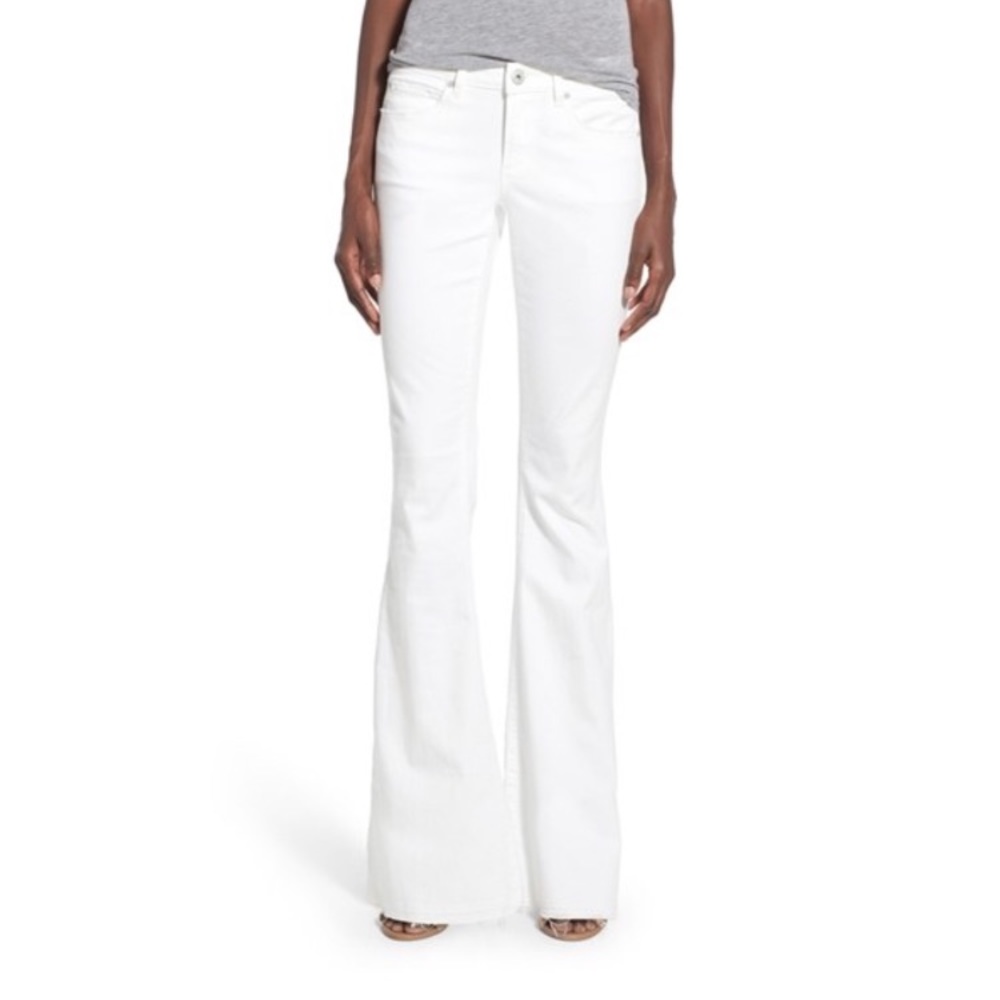 Articles of Society White Flare Jeans