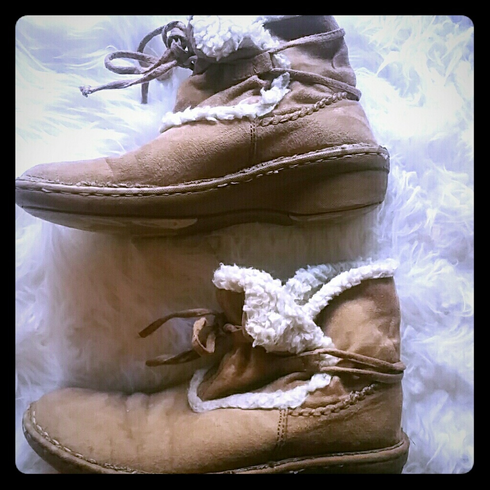 cute soft wool booties