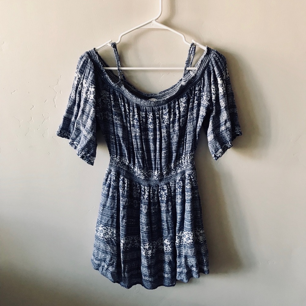Off the shoulder summer dress
