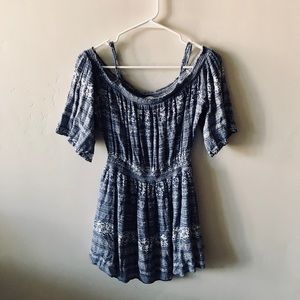 Off the shoulder summer dress