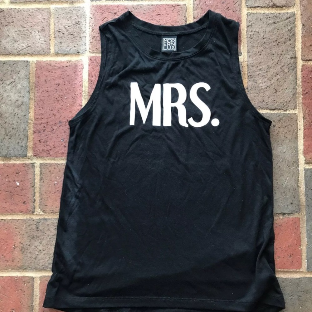 Post Wedding Mrs. Tank Top
