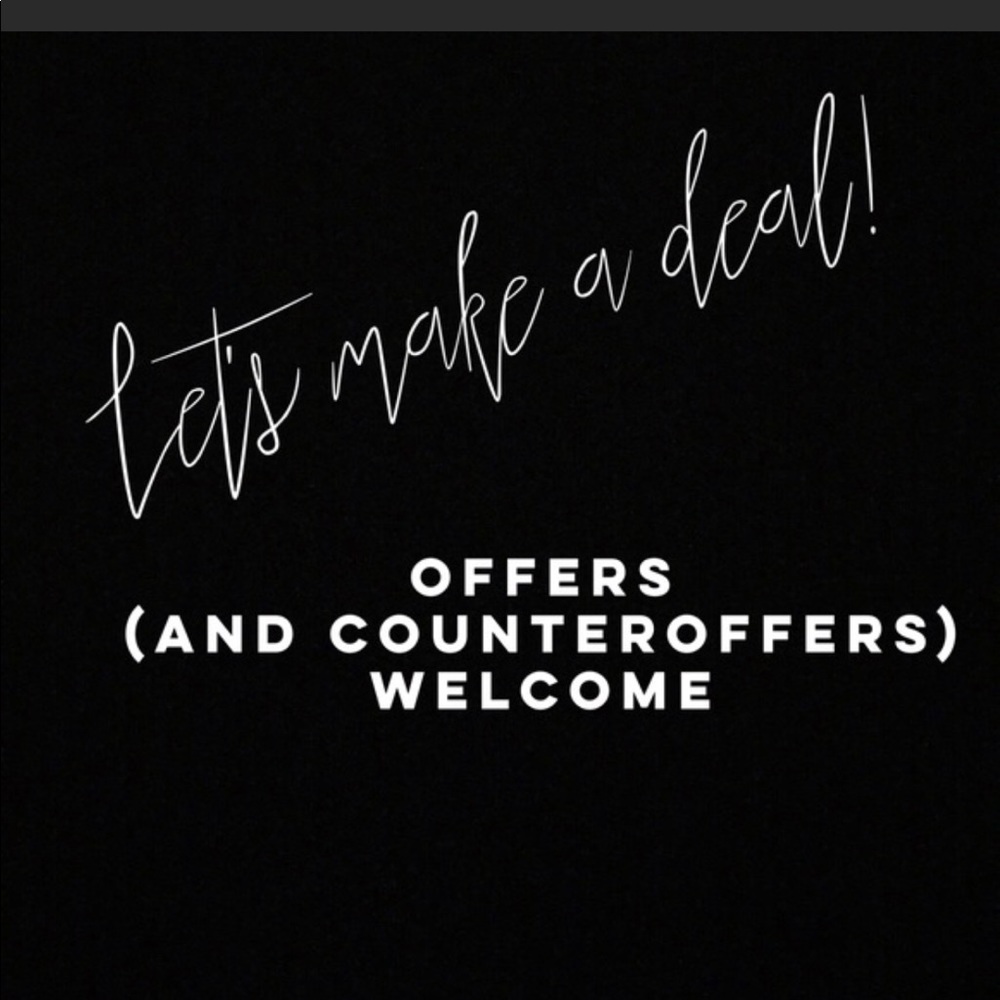 Like something make an offer