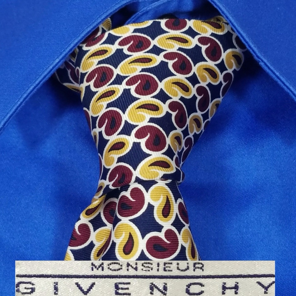 Givenchy Monsieur Men Silk Power Tie