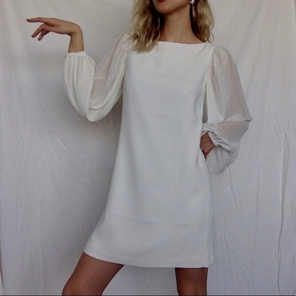 White House/Black Market White Dress