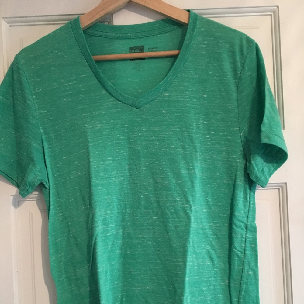 BDG green heather t-shirt
