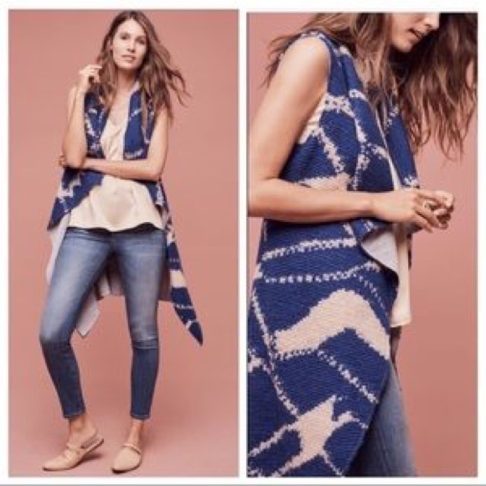 Tabitha Vest from Anthropologie NWT Medium $168